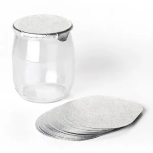 Dagaanbieding 100% Chef Seall deksels voor yoghurt 10 stuks