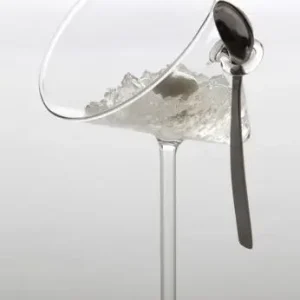 Op = Op 100% Chef glas op voet met oor glas