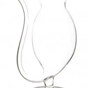 Gecertificeerd 100% Chef Cat Cup glas op voet met tuit 8 cm 350 ml glas