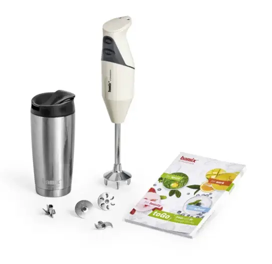 Beperkt Aanbod Bamix To Go staafmixer 200 W crème