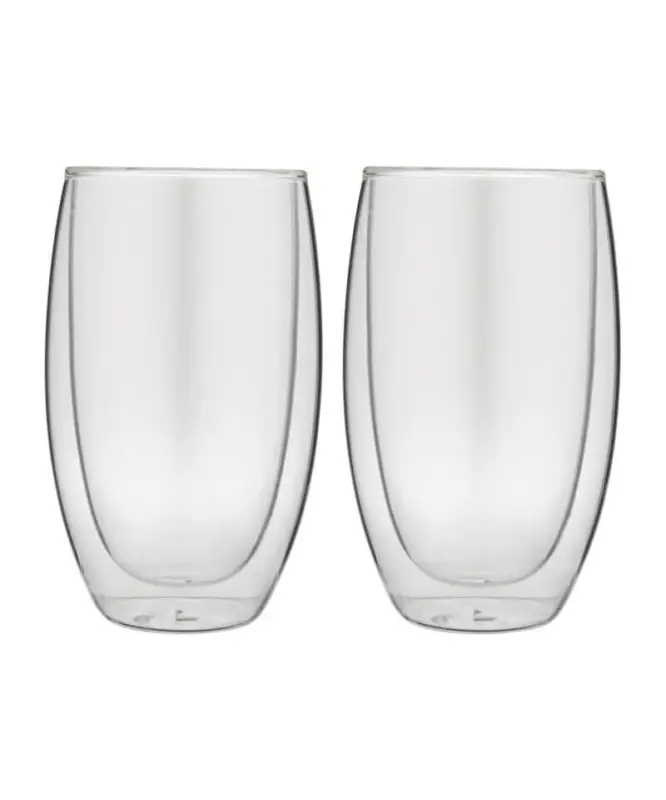 Koop Vandaag Forever dubbelwandige theeglazen 400 ml glas 2 stuks