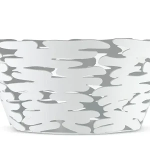 Uitverkoop Alessi Barket schaal ø 21 cm rvs wit