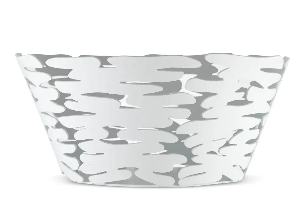 Uitverkoop Alessi Barket schaal ø 21 cm rvs wit