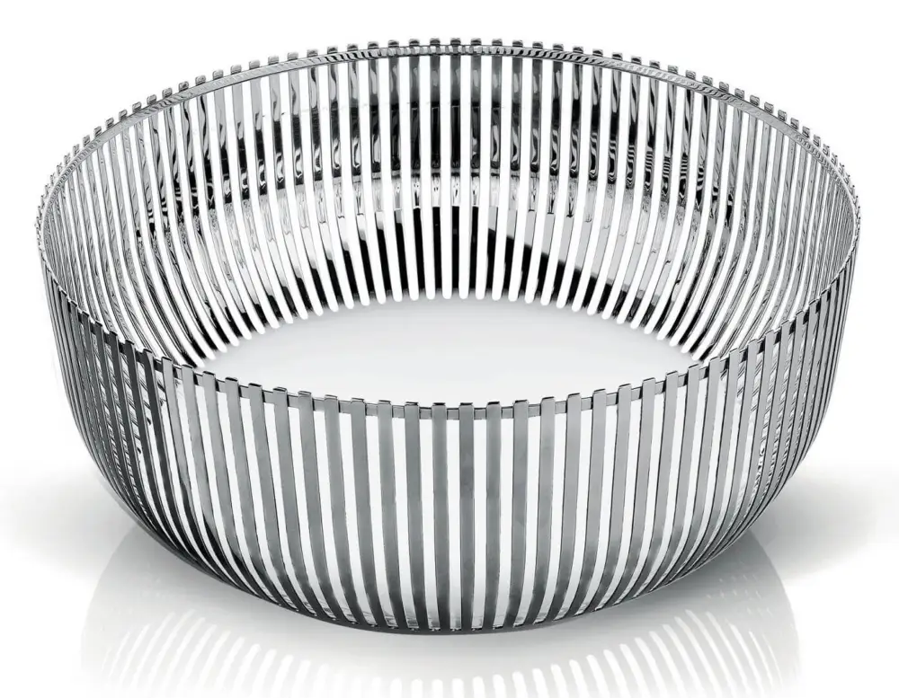 Alessi Pierre Charpin fruitschaal ø 30 cm rvs glans Bestel Nu