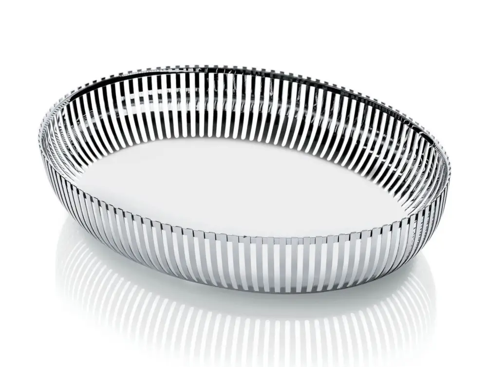 Alessi Pierre Charpin schaal ø 26 cm rvs glans Merkproduct