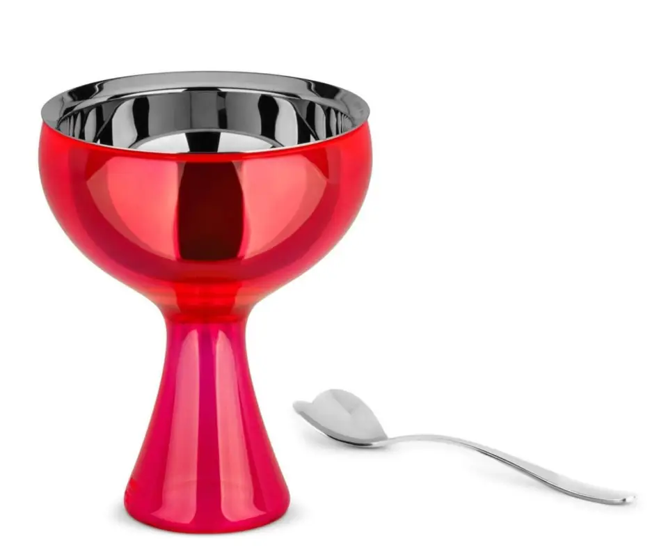 Superprijs Alessi Big Love ijscoupe 250 ml kunststof roze