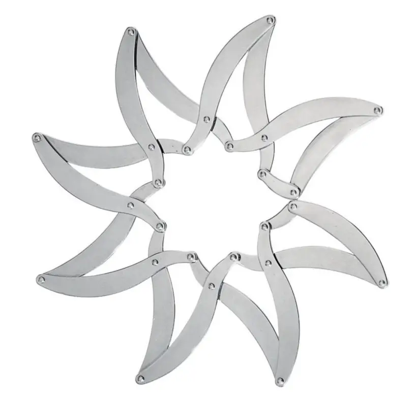 Gecertificeerd Alessi Augh! pannenonderzetter rvs