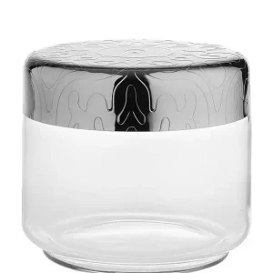 Alessi Dressed voorraadpot 500 ml rvs glas Rechtstreeks Van De Fabrikant
