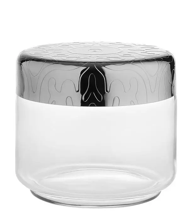 Alessi Dressed voorraadpot 500 ml rvs glas Rechtstreeks Van De Fabrikant