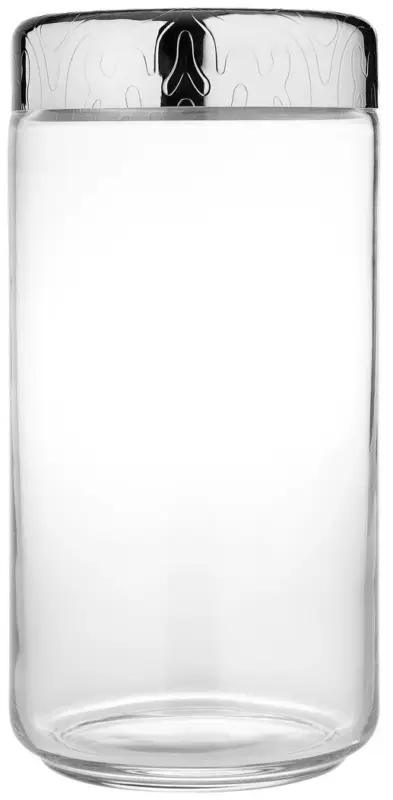 Hete Deal Alessi Dressed voorraadpot 1,5 liter rvs glas
