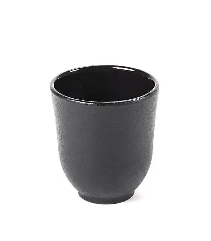 Betrouwbaar Serax INKU by Sergio Herman kop 150 ml gietijzer zwart