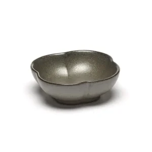 Meest Verkocht Serax INKU by Sergio Herman kom geribbeld S ø 9 cm h 3 cm aardewerk groen