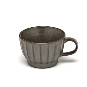 Laatste Kans Serax INKU by Sergio Herman koffiekop 150 ml aardewerk groen