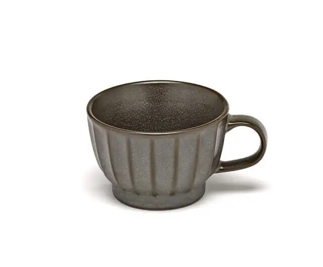 Laatste Kans Serax INKU by Sergio Herman koffiekop 150 ml aardewerk groen