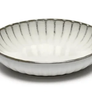Shop Nu Serax INKU by Sergio Herman hoog bord S ø 19 cm h 4 cm aardewerk wit