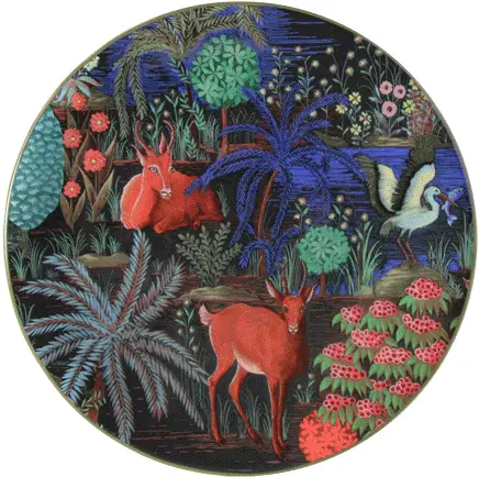 Aanbieding Gien Le Jardin du Palais Antilope dessertbord ø 22 cm keramiek