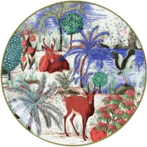 Gien Le Jardin du Palais Antilope gebaksbord ø 17 cm keramiek Lage Kosten