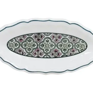 Goedkoop Gien Dominate Medecis serveerschaal 26,5 x 13,2 cm keramiek