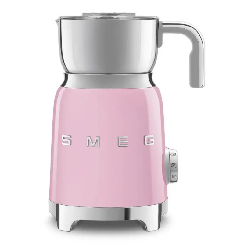 Fabrieksprijs Smeg 50's style elektrische melkopschuimer 600 ml roze