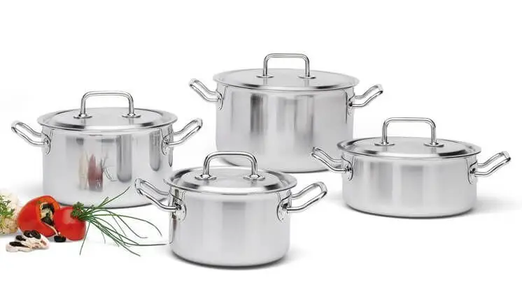 Beperkte Voorraad Spring Brigade Premium pannenset rvs 4-delig
