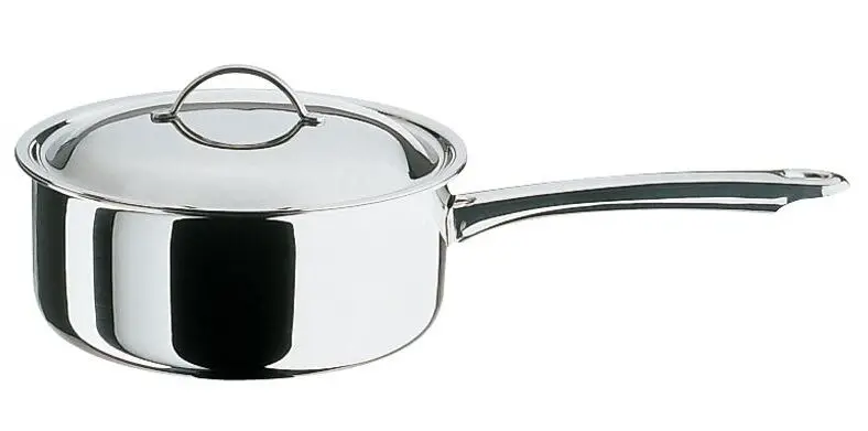 Flitsaanbieding Spring Cristal steelpan met deksel ø 16 cm rvs glans