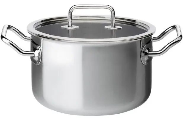 Spring Brigade kookpan met glasdeksel ø 24 cm rvs Premium