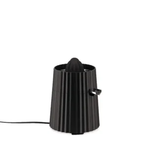 Alessi Plissé elektrische citruspers kunststof zwart Populair