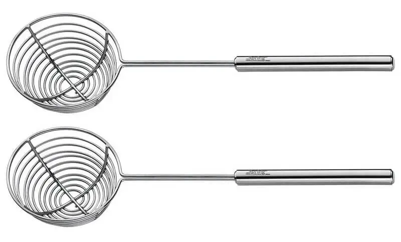 Spring netje voor Chinese fondue rvs 2 stuks Aanbieding