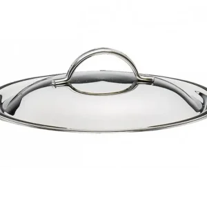 Spring Cristal deksel ø 20 cm rvs Op = Op