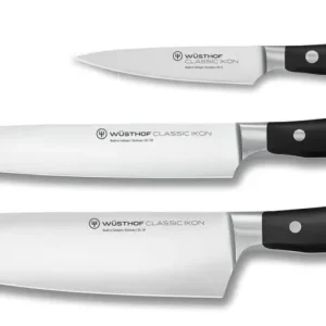 Wüsthof Classic Ikon messenset messenstaal 3-delig Hete Deal