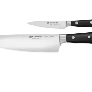 Merkproduct Wüsthof Classic Ikon messenset koksmes en officemes messenstaal 2-delig