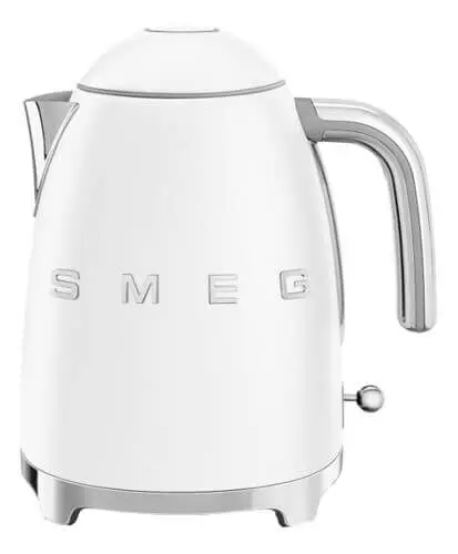 Gecertificeerd SMEG 50's style waterkoker 1,7 liter mat wit