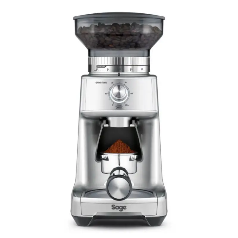 Tijdelijk Beschikbaar Sage The Dose Control Pro koffiebonenmolen Silver