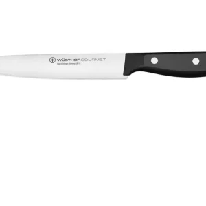 Goedkoop Wüsthof Gourmet universeel mes 16 cm rvs zwart