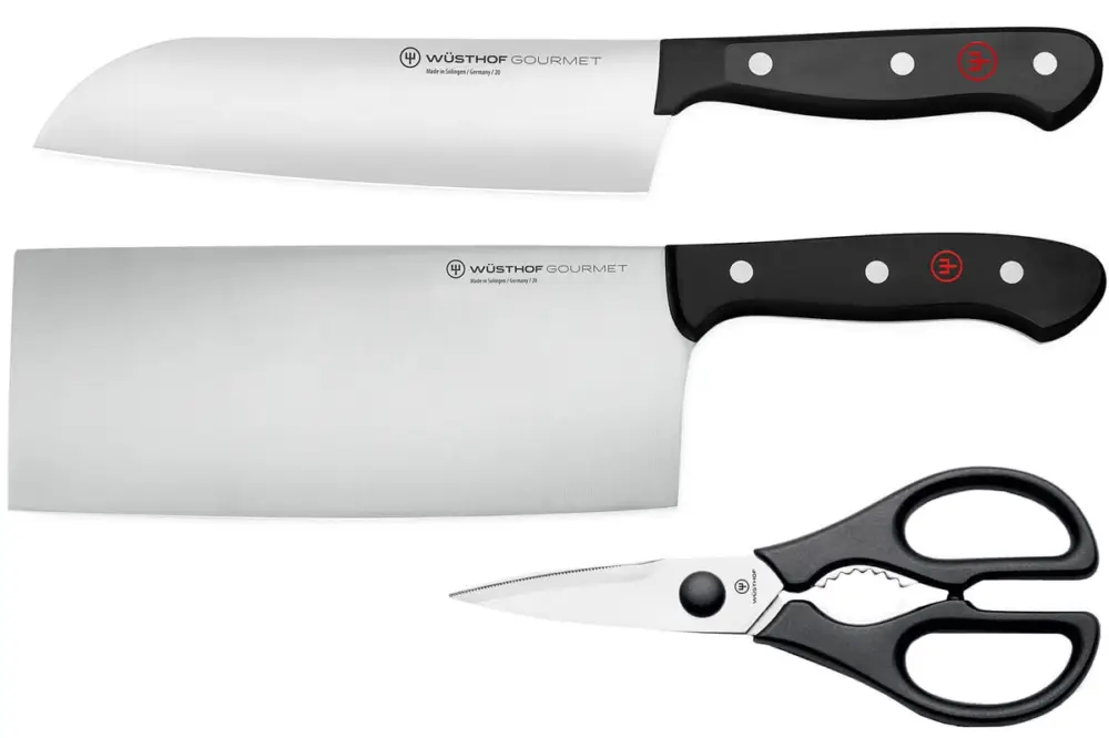 Wüsthof Gourmet messenset rvs 3-delig Aanbieding