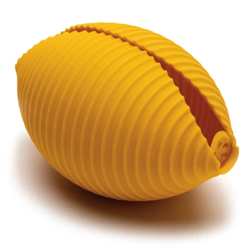 Rechtstreeks Van De Fabrikant Monkey Business Conchiglie citrusknijper silicone geel
