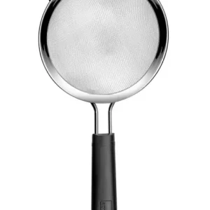 Deglon bolzeef met steel en twee hangpunten 14 cm rvs Uitverkoop
