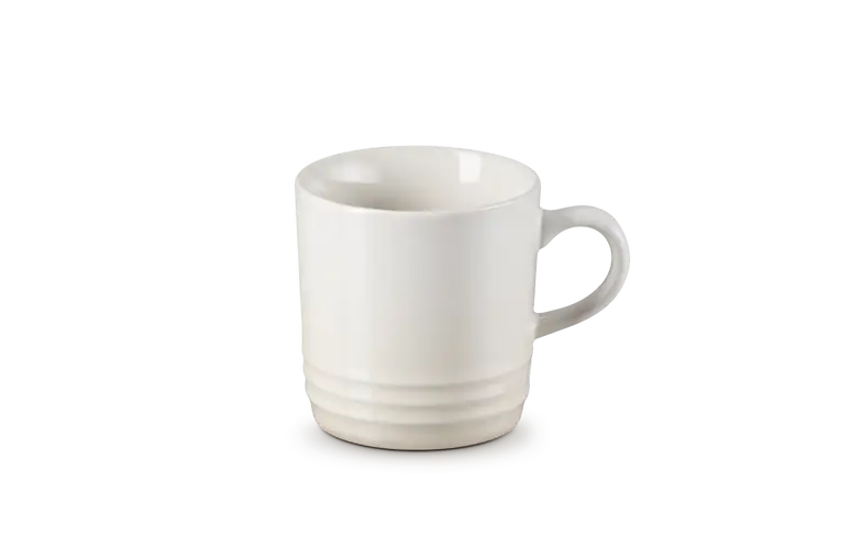 Beperkte Voorraad Le Creuset mok 200 ml aardewerk meringue
