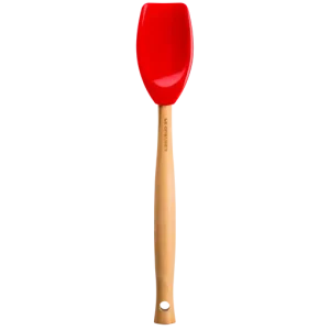 Express Levering Le Creuset Premium lepelspatel 29 cm silicone kersrood