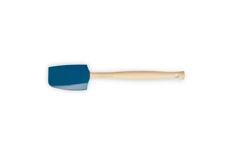 Le Creuset Premium Medium spatel 28 cm silicone Deep Teal Superprijs