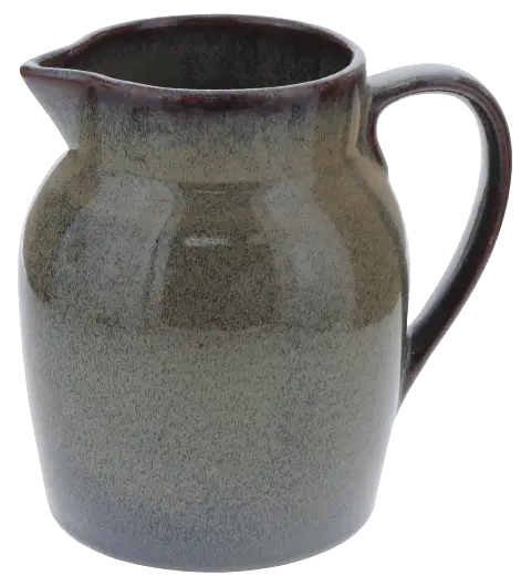 Oldenhof 1821 Hazelnut karaf 1 liter aardewerk mosgroen Snelle Levering