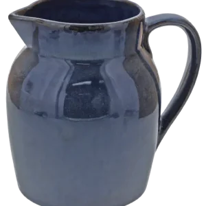 Oldenhof 1821 Hazelnut karaf 1 liter aardewerk blauw Bestseller