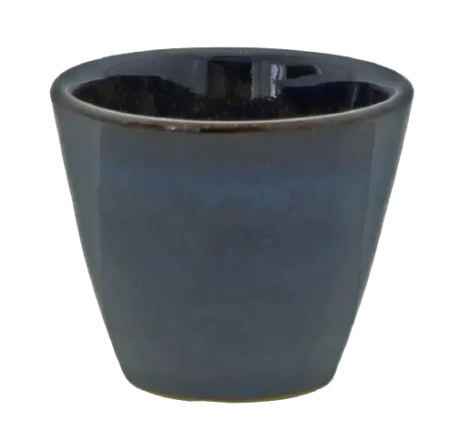 Oldenhof 1821 espressokop 40 ml aardewerk spickelblauw Nu Kopen