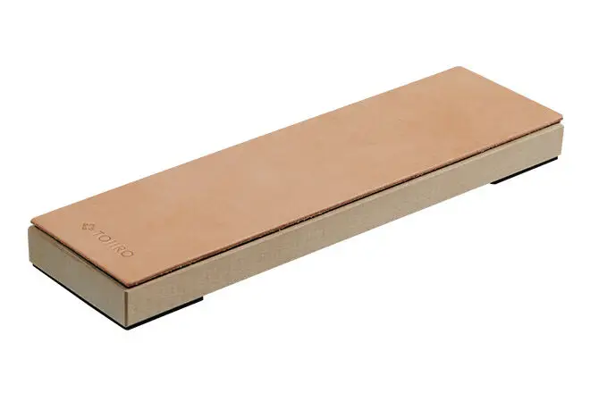 Laatste Kans Tojiro Natural Leather Strop slijpriem 25 x 7 cm leer