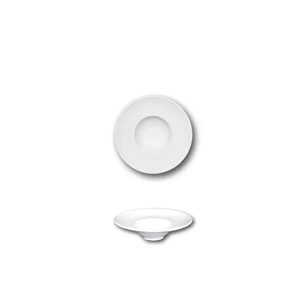 Aanbieding Oldenhof Napoli diep bord ø 15 cm porselein wit