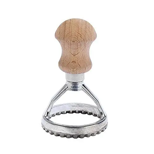 Op = Op Oldenhof pasta uitsteekvorm rond 5,5 cm hout aluminium