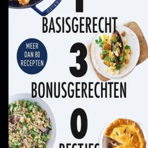 1 basisgerecht, 3 bonusgerechten, 0 restjes Hete Deal