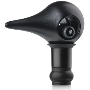 Zone Denmark Bird wijnstop 6,4 cm kunststof zwart Finale Uitverkoop