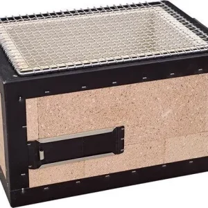 Op = Op Oldenhof Konro Grill Diatomite Japanse barbecue B-9 31 x 23 x 20 cm