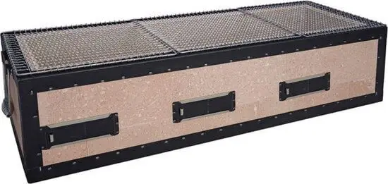 Actieprijs Oldenhof Konro Grill Diatomite Japanse barbecue B-11 77 x 23 x 20 cm